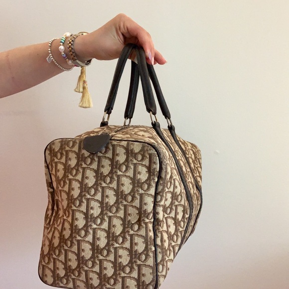 SOLD🤎 Dior Diorissimo Trotter Boston Bag 🤎 - Picture 6 of 15